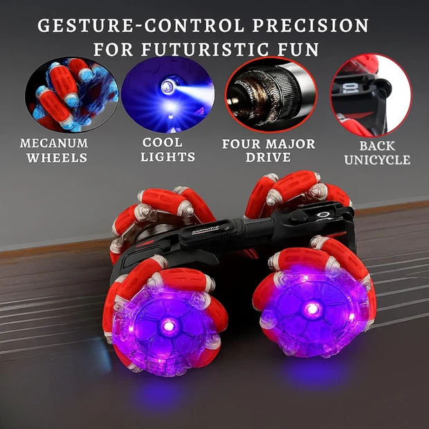 RC Stunt Car Drift & Spray Effect, High-Speed 4WD Remote Control - Image 2