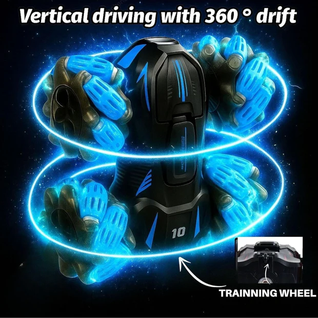 RC Stunt Car Drift & Spray Effect, High-Speed 4WD Remote Control - Image 3