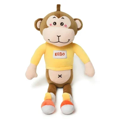 Play Hour Kebo The Monkey Plush Soft Toy for Kids Ages 3 Years & Up
