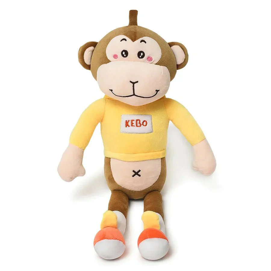 Play Hour Kebo The Monkey Plush Soft Toy for Kids Ages 3 Years & Up