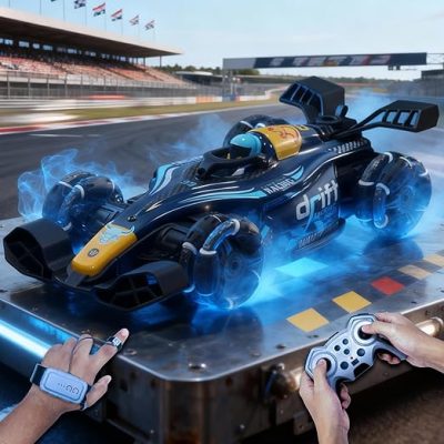 Hand Gesture Control Drift Car Smoke Effect Stunt RC Car with Music
