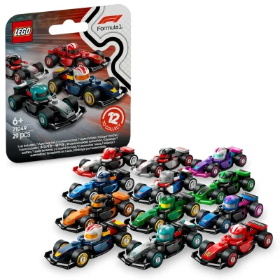 LEGO F1 Collectible Race Cars For Kids and Collectors,Design & Styles