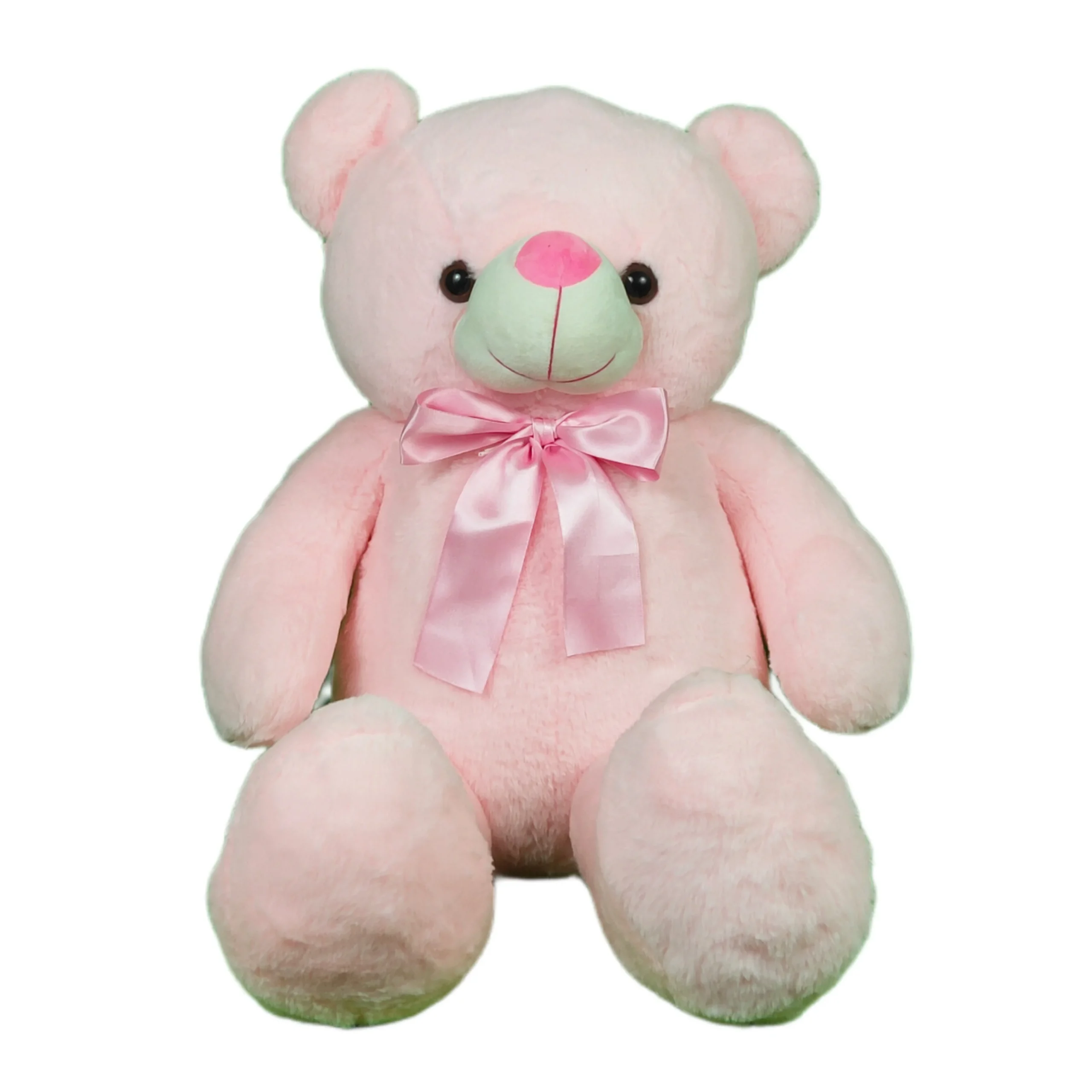Play Hour Wolly The Teddy Bear Plush Soft Toy In Pink Color.