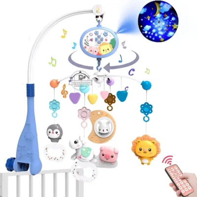 Baby Mobile for Crib  Lights, Music & Projection with Remote for Newborns