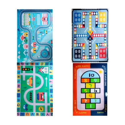 [GD] Children’s educational play mat with printed games, 120x80cm, variety of models / cap10