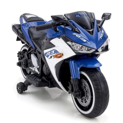 Ninja Kids Electric Bike 12V Ride-On Toy with Bluetooth Music, 35kg Load, Ages 3–8