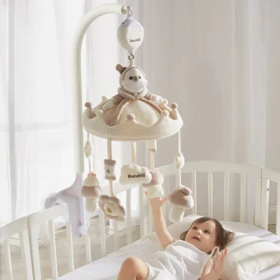 Banshili Baby Mobile for Crib  Musical Hanging Toy for Boys & Girls