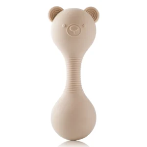 Musical Baby Rattle Toy Silicone Bear Maracas Teether for Newborns - Image 12