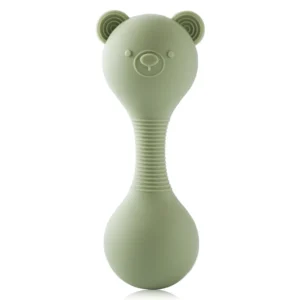 Musical Baby Rattle Toy Silicone Bear Maracas Teether for Newborns - Image 13