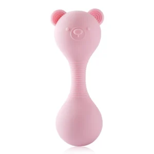 Musical Baby Rattle Toy Silicone Bear Maracas Teether for Newborns - Image 10