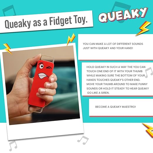 Blix Queaky Kids Toy Interactive Sound & Experiment Learning Toy - Image 3